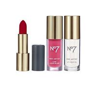 No7 Pro Artist Lip & Cheek Bundle Red