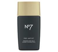 No7 Pro Artist Weightless Silk Sheer Foundation 30ml - Calico Calico