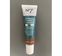 No7 Protect and Perfect Intense Advanced All in One Foundation, Mocha, Medium to Full Coverage, 30 ml