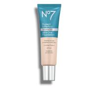 Nō7 | Protect & Perfect Advanced All in One Foundation - Cool Vanilla | Expertly Formulated to Transform Your Complexion to Protect & Perfect for More Youthful-loooking Skin | 30mL[Imperfect Seal]