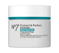 No7 Protect & Perfect Intense Advanced Day Cream SPF 30 - Anti-Aging Facial Moisturizer with Anti-Wrinkle Technology - Hydrating Hyaluronic Acid