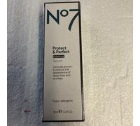 No7 Protect & Perfect Intense Serum - 50ml Glass Bottle Original