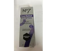 No7 Pure Retinol 0.3% Retinol Night Concentrate 30ml