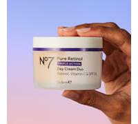 No7 Pure Retinol, Vitamin C & SPF30 Day Cream Duo, 2 x 50 ml