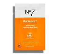 Nō7 | Radiance+ Illuminating Hydrogel Eye Mask | Suitable for All Skin Types | Single Pack | 3g