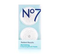 No7 Radiant Results Revitalising Cleansing Brush Heads x2