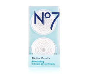 No7 Radiant Results Revitalising Brush Heads X2