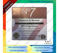 No7 Restore & Renew Face & Neck MULTI ACTION Day Cream SPF15 50ml