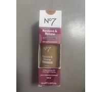 No7 Restore and Renew Multi Action Serum Foundation, Dune