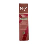 No7 Restore & Renew Face & Neck MULTI ACTION Serum 50ml