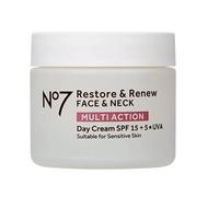 No7 Restore & Renew FACE & NECK MULTI ACTION Day Cream 50ml