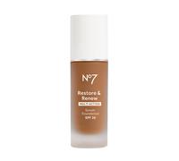 No7 Restore & Renew Foundation SPF30 30ml - Amber