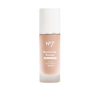 No7 Restore & Renew Foundation SPF30 30ml - Porcelain