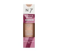 Nō7 | Restore & Renew Multi Action Serum Foundation - Porcelain | SPF 30 - Light-Medium Coverage | Visibly Conceals the 5 Key Signs of Aging | 30mL [Imperfect box]