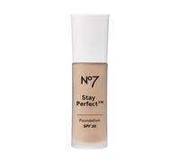 No7 Stay Perfect Foundation Medium Coverage SPF30 30ml Choose Your Shade