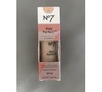 No7 Stay Perfect Foundation, 30ml, Shell