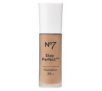 No7 Stay Perfect Foundation (New Formula) - Amber spf30