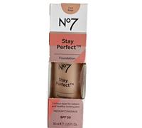 No7 Stay Perfect Foundation Medium Coverage SPF30 30ml Choose Your Shade