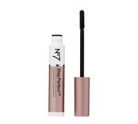 No7 Stay Perfect Mascara - Smudge-Free, Long-Lasting Volume Up to 24 Hours with Straight Brush - Rain & Tear-Proof (7ml)