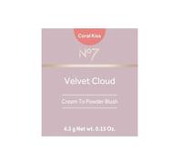 Nō7 | Velvet Cloud Cream to Powder Blush - Coral Kiss Shade | 4.5g