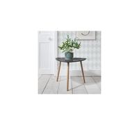 Noa and Nani Malme Side Table Occasional Large in Storm Grey and Natural Pine