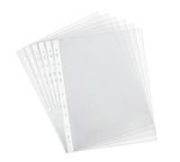 Noa Home Deco Pack of 100 A4 Document Wallets A4 Transparent Pockets for Brochures Folders Documents