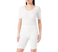 Noa Noa Women's Noa Noos Basic Jersey, Short Leggings, White, S