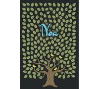 Noa: Personalized notebook name « Noa » | Birthday Gift For Woman & Girl, Mom, Sister .. | Birds on the tree design | Lined Journal, 120 Pages, size 6 x 9