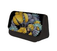 NOAFUNZO Kira Yoshikage Pencil Case Anime Dio Brando Killer Queen Pen Bag 3D Printed Large Capacity Cartoon Stationery Bag for Boys Girls Birthday Gifts