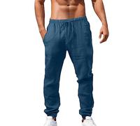 NOAGENJT Mens Casual Cargo Pants Trousers Sweatbands for Men Camo Boys Track Work