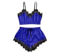 NOAGENJT Petite Womens Lingerie Set Gothic Women's Short Sleeve Romper Pajamas Bodysuit Daddy's Girl Need A Hug Cute Print Teddy Top Jumpsuit Nightwear Sleepwear Brown