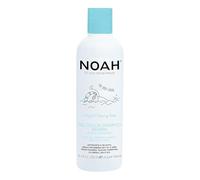 NOAH 2-in-1 Kids Shower Gel & Shampoo - Gentle Cleanser with Sweet Almond Milk & Sugar, Hydrating & Nourishing for Hair & Skin, Sulphate-Free, Silicone-Free, Ages 3-12, 250ml