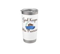 Noah and Ark God Keeps Promise to Everyone Stainless Steel Insulated Tumbler