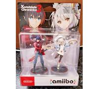 Nintendo Xenoblade Noah Mio Amiibo 2 Units Red