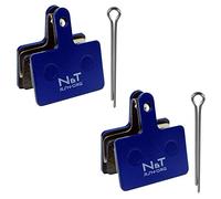 Noah And Theo 2x NT-BP004/RS Resin Disc Brake Pads fit Tektro Draco WS 2 Dorado Gemini Aries Aquila Auriga Pro e-Comp Orion Vela Mira Mota MD M300 M500 C400. A10.11 E10.11 P20.11 compatible