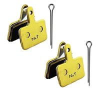 Noah And Theo 2x NT-BP004/SI Sintered Disc Brake Pads fit Clarks M1, S2, Clout 1, CMD-22, CMD-22FM (Flat Mount), CMD-23, CMD-27