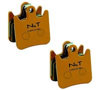 Noah And Theo 2x NT-BP030/CR Ceramic Disc Brake Pads fit Hope Tech 3 X2 and Race Evo X2. Also compatible with Hope HBSP237 pads.
