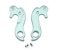 Noah And Theo NT-HD026 Mech Gear Derailleur Hanger Dropout compatible with Cube #123 or 10123 in SATIN SILVER incl. screw set. Also fits Lynskey and other road bikes