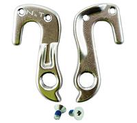 Noah And Theo NT-HD070 Mech Gear Derailleur Hanger Dropout compatible with Cube #148 or 10148 in SATIN SILVER incl. screw set.