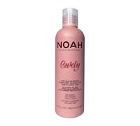 NOAH Anti-Frizz Conditioner for Curly Hair 250ml - Silicone-Free with Pequi Oil & Hydrolyzed Wheat Protein for Defined, Soft Curls | Nourishing, Lightweight Formula for Frizz-Prone, Wavy & Curly Hair