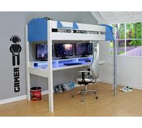 Noah Gaming High Sleeper 2 - White/blue