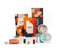 noah Jesmonite & Terrazzo Craft Kit - Complete DIY Set - Casting Kit for Beginners - Great Gift Idea (Shell Mould/Primary Colours)