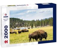 Noah Jigsaw Puzzle Bison (Buffalo) at Yellowstone National Park, WY, USA 2000 Pieces