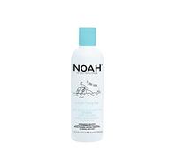 Noah Kids 2-in-1 Shower Gel & Shampoo - Gentle, Almond Milk, Hydrating Sugars & Rice Proteins, Daily Use After Pool, Gym, Free from Silicones, Parabens & SLS - 250ml, for Kids 3-12.