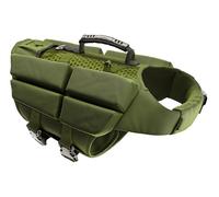 Noah & Paw Dog Life Jacket, Designed with Human Standards, 4X Foam Support for Maximum Floating, Breathable Mesh, Puppy Dog Life Vest for Swimming, Boating, Resistance to Tears and Scuffs