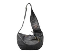 Noah & Paw Dog Sling Carrier for Small Dogs 3-10lb, Dog Sling for Small Dogs and Cats, Dog Carrier with Adjustable Padded Strap, Vegan Leather Lined with Fur, 3x Safety Features, Machine Washable