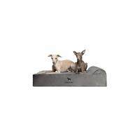 NOAH & PAW Large Dog Bed, 35x25x11 Inch, Orthopedic Dog Beds, Eggshell Memory Foam Infused with Cooling Gel, Waterproof, Machine Washable, Includes Inner Cover (Velvet Collection)