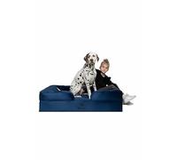 NOAH & PAW XL Dog Bed, 45x35x11 Inch, Orthopedic Large Dog Beds, Eggshell Memory Foam Infused with Cooling Gel, Inner Cover, Waterproof, Machine Washable (Velvet Sofa Collection)