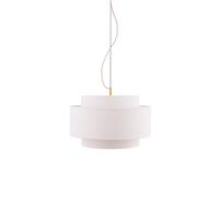 Noah Pendant 50 Bouclé White