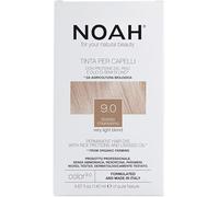 NOAH Permanent Hair Dye 9.0 Very Light Blonde - Ammonia-Free Hair Colour with Linseed Oil & Rice Proteins - Nourishing, Long-Lasting & Grey Coverage - Complete Hair Colour Kit - 140ml